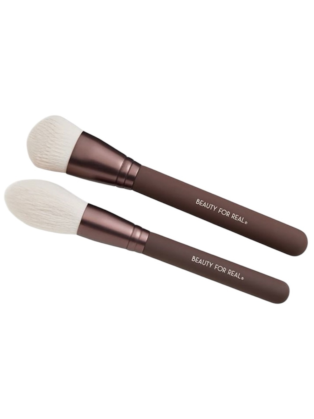 Beauty For Real Essential Pro Dual Makeup Brush Set New Synthetic Cruelty-Free